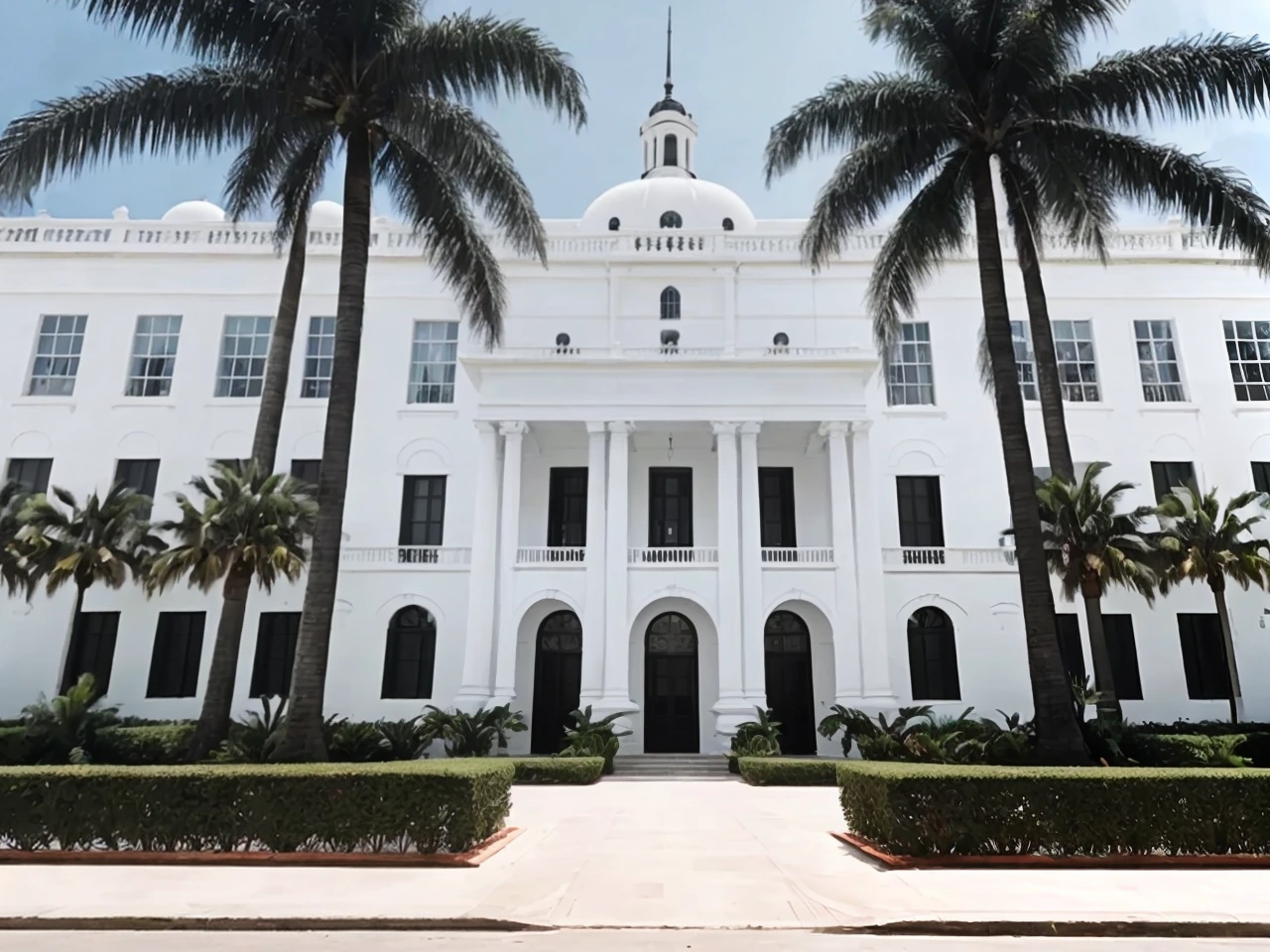 Edifício administrativo de estilo colonial